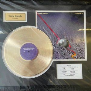 Tame Impala - Currents Framed Album w Tracklist